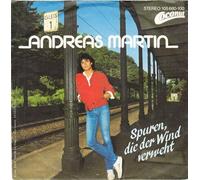 Andreas Martin - Spuren, die der Wind verweht (1983) / Vinyl single [Vinyl-Single 7'']