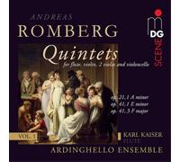 Andreas Romberg Andreas Romberg: Quintets - Volume 1 (CD) Album