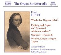Andreas Rothkopf Liszt: Works for Organ, Vol. 2 (CD)