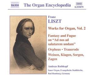 Andreas Rothkopf Liszt: Works for Organ, Vol. 2 (CD)