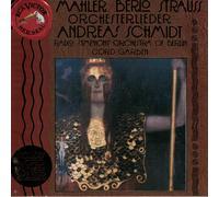 Andreas Schmidt Mahler-Berio, Strauss: Orchestral Lieder Orchesterlieder (CD)