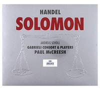 Andreas Scholl( Controtenore), Inger Dam Jensen( Soprano), Alison Hagley( Soprano) - Solomon (Hwv67 Oratorio)(Box3Cd)