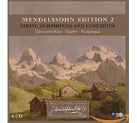 Andreas Staier( Fortepiano) , Rainer Kussmaul( Violino) - Mmendelssohn Edition,Vol.2,String Symphonies,Concertos (Box4Cd)