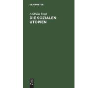 Andreas Voigt Die Sozialen Utopien (Copertina rigida)