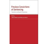 Andreas von Hirsch Previous Convictions at Sentencing (Copertina rigida)