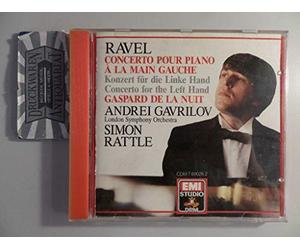 Andrei Gavrilov plays Ravel Piano Concerto for Left Hand in D + Pavane for a Dead Princess, Gaspard de la Nuit (EMI) [IMPORT]