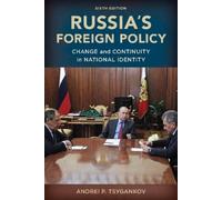 Andrei P. Tsygankov Russia's Foreign Policy (Copertina rigida)