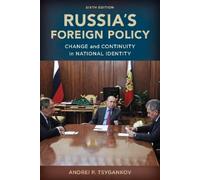 Andrei P. Tsygankov Russia's Foreign Policy (Tascabile)