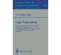 Andrei Voronkov Logic Programming (Tascabile)
