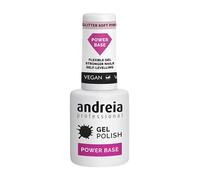 Andreia Professional Gel Polish Power Base Glitter Soft Pink 10,5 ml
