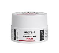 Andreia Professional Hard Gel Bifasico 2 in 1 LED e UV (Alta Viscosità Soft White 22gr)