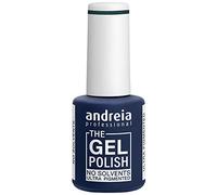 Andreia Professional - Lo smalto semipermanente - Gel Senza Solventi e Odori - Colore G45 Verde foresta - Sfumature di rosso e nudo 10.5ml