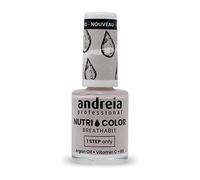 Andreia Professional NutriColor - Smalto per unghie Vegan Traspirante - Colore NC4 Viola - 10.5ml