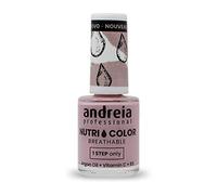 Andreia Professional NutriColor - Smalto per unghie Vegan Traspirante - Colore NC5 Rosa - 10.5ml