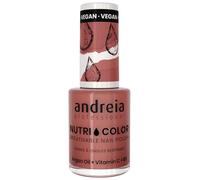 Andreia Professional NutriColor - Smalto per unghie Vegan Traspirante - Colore NC9 Rosa - 10.5ml