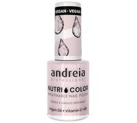 Andreia Professional NutriColor - Smalto Vegan Traspirante - Colore NC27 Mignolo Bianco - 10.5ml