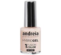 Andreia Professional – Smalto gel ibrido 2 passaggi, nessuna lampada – Fusion Color H10 Pink Nude