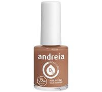 Andreia Vernis Halal - Smalto Vegan, Permeabile e Traspirante conforme ai requisiti Halal - Alta Qualità - Colore B18 Grigio - Sfumature di Nudo e Marrone 10,5 ml