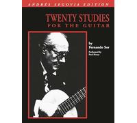 Twenty Studies for the Guitar/Andres Segovia/Hl6362