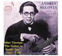 Audio Cd Andres Segovia: And His Contemporaries Vol.13