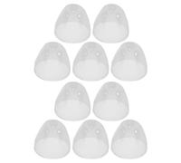 ANDRESLAD 10 Pezzi tappo di bottiglia tappi a tenuta stagna per bottiglie di latte tappi per biberon a prova di perdite copri biberon coperchi per biberon riutilizzabili plastica Transparent