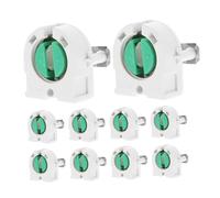 ANDRESLAD 10pezzi Portalampada Per Tubo Fluorescente Led Accessorio Per Lampada Tombstone Portalampada Bi-pin Sostituzione Del