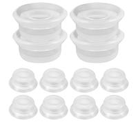 ANDRESLAD 12 Guarnizioni in Silicone per Valvole a Galleggiante Anelli di Tenuta Elastici per Accessori Ricambi Compatibili per Duo 3-8 Quarti per Cucina Sicura