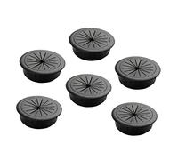 ANDRESLAD 12pezzi Passacavi Da Scrivania Organizer Cavi Per Ufficio Gestione Filo Per Computer e Attrezzature Elettroniche