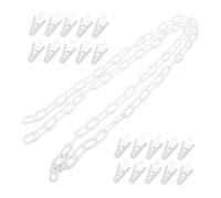 ANDRESLAD 1set Organizzatore Per Giocattoli Peluche Con Catena e Clip Soluzione Di Stoccaggio Multifunzionale Per Animali Morbidi Per Decorare La Stanza Dei e Mantenere Ordinato Domestico