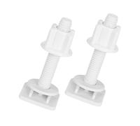 ANDRESLAD 2 pezzi Bulloni per Fissaggio Sedile Wc in Abs Resistente Antivibrazione e Silenziosi Kit di Ricambio per Cerniere Copriwater Compatibile con Vari Modelli per Uso Domestico e