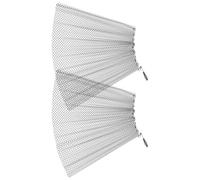 ANDRESLAD 2 Pezzi Pannelli Protettivi Antiscintilla in Rete per Stufa Interni Salotto Schermi Piccoli Resistenti al Calore