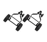 ANDRESLAD 2 Pezzi Ruote di Supporto per Decespugliatore a Filo Accessori per Tosaerba Ruote Ausiliarie Antiscivolo in Plastica Resistente Compatibili per Manutenzione Giardino e Taglio