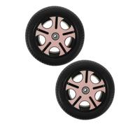 ANDRESLAD 2 Pezzi Ruote Posteriori per Bicicletta a Tre Ruote Foro Resistenti all Usura e Antiscivolo Accessori Scooter e Bici per Montaggio Rapido e Compatibilità