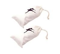 ANDRESLAD 2 pezzi Sacchetti con Coulisse per Scarpe da Ballo Balletto Borse per Conservazione Pointe Shoes Sacchetto Lint Resistente per Ragazze Ballerine per Organizzare Accessori Danza