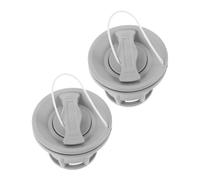 ANDRESLAD 2 Pezzi Valvola Aria Gonfiabile per Gommone in Pom Resistente Alta Pressione Adattatore per Barca Mare Accessorio Pratico Facile Installazione