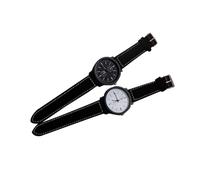 ANDRESLAD 2 Pz Orologio Da Polso Per Coppia Orologio Harajuku Da Esercizio Quarzo Per Studenti Supporto Per Da Uomo Alunno Orologi Quarzo Di Coppia