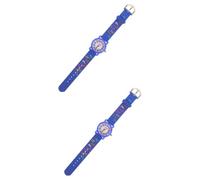 ANDRESLAD 2 Pz Orologio Per Bambini Adorabile I Bambini Divertenti Guardano Orologio Impermeabile Per Guarda Per i Più Piccoli Ragazzo Guarda Orologio Da Polso Per Blue Lega