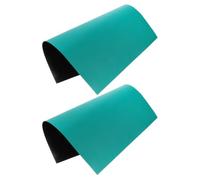 ANDRESLAD 2 Pz Tovaglietta Sottomano Con Messa a Tappetino Di Riparazione Tappetini Resistenti Al Calore Per Piano Di Lavoro Pad Delle Postazioni Di Lavoro Gomma Da Cancellare Green