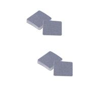 ANDRESLAD 20 Pz tappetini antivibranti per rondelle lavatrice grattini ruote fogli adesivi tappetti pads tappetini antiscivolo per rondelle arredamento scoiattolo piedini della rondella Grey