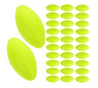 ANDRESLAD 200 Perline Galleggianti da Pesca in Schiuma Gialla Oliva 88X185Mm Set da 2 Confezioni 100 Pezzi Indicatori di Lenza Visibili a Lunga Distanza Accessori per Attrezzatura da