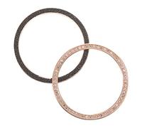 ANDRESLAD 2pezzi Bezel Per Orologi Antigraffio e Facile Installare Accessorio Per Ristrutturare