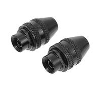 ANDRESLAD 2pezzi Mandrino Keyless in Lega Adattatore Multi Chuck Per Utensili Rotativi Elettrici Da Cambio Rapido e Prestazioni Stabili