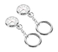 ANDRESLAD 2pezzi Orologio Da Tasca Per e Studenti Da Design Moderno e Pratico Con Portachiavi Per Numeri Grandi Per Facilità Uso e Precisione Nella Misurazione Del
