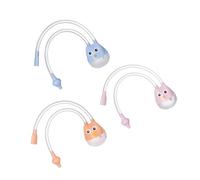 ANDRESLAD 3 Pezzi Set Nasale per Bambini Select Baby Nose Cleaner Infants Snots Cleaners Nose Vacuum Cleaner Controllo di Aspirazione Manuale Silicone di Qualità Alimentare Costruzione Robusta