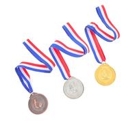ANDRESLAD 3 Pz Medaglie elencate sport premiare le medaglie campioni medaglie di partito medaglie della cerimonia premi calcistici medaglie premio medaglie per premi Lega di zinco
