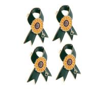 ANDRESLAD 4 Pezzi Spilla con Leggera Distintivo Beneficenza per Volontari e Borse e Supporto Disabilità