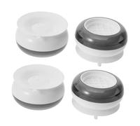 ANDRESLAD 4pezzi Pz Cuscinetti Antivibrazione Per Lavatrice e Asciugatrice Piedini Stabilizzatori Isolamento Acustico Per Mobili e Elettrodomestici Design Elegante