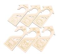 ANDRESLAD 6 Pezzi divisore di dimensioni armadio guardaroba divisori per vestiti per bambini organizer ripostiglio grucce le cadeau novi divisorio per guardaroba per bambini di legno