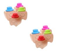 ANDRESLAD 8 Pz Scatola Dei Denti Per Bambini Cuscino Fata Dei Denti Per Ragazze Primo Porta Scatole Di Cuscini Da Latte Primo Dente Contenitore Dei Primi ni Di Legno