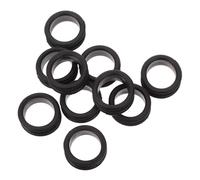 ANDRESLAD Anelli in Silicone Antiscivolo per Forbici da Toelettatura Set da 10 Pezzi Anelli Protettivi Flessibili per Dita Accessori Comodi per Forbici da Parrucchiere e Animali